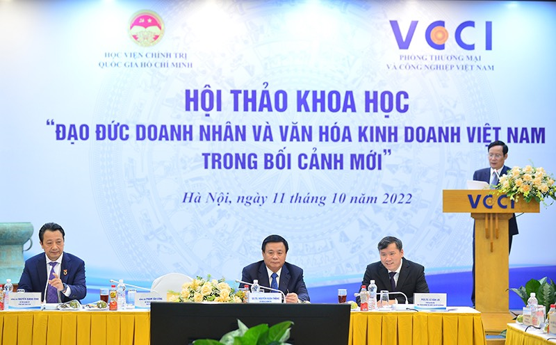 Đạo đức doanh nhân và văn hóa kinh doanh Việt Nam trong bối cảnh mới (11/10/2022)